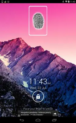 Fingerprint Screen Lock -SMART android App screenshot 4