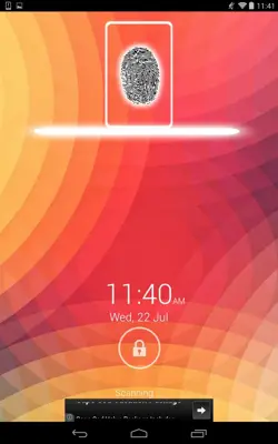 Fingerprint Screen Lock -SMART android App screenshot 5